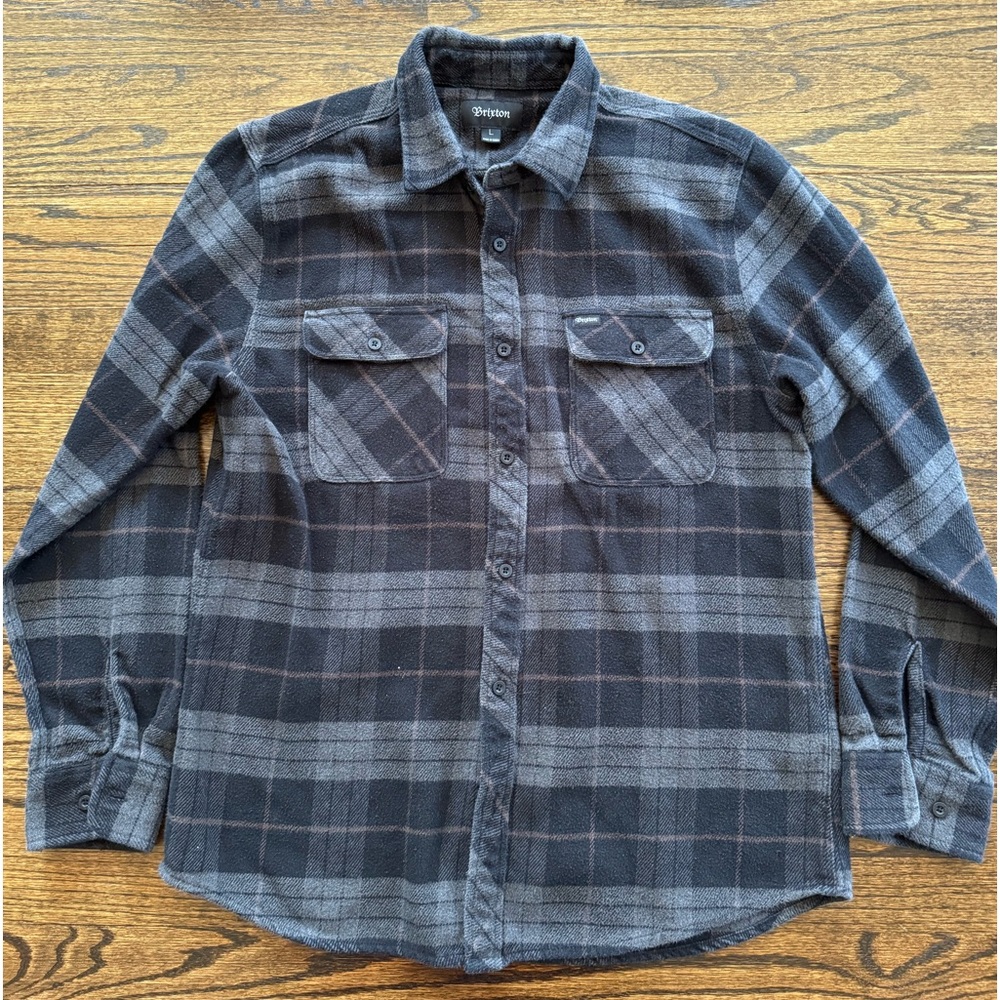 Brixton long sleeve flannel shirt